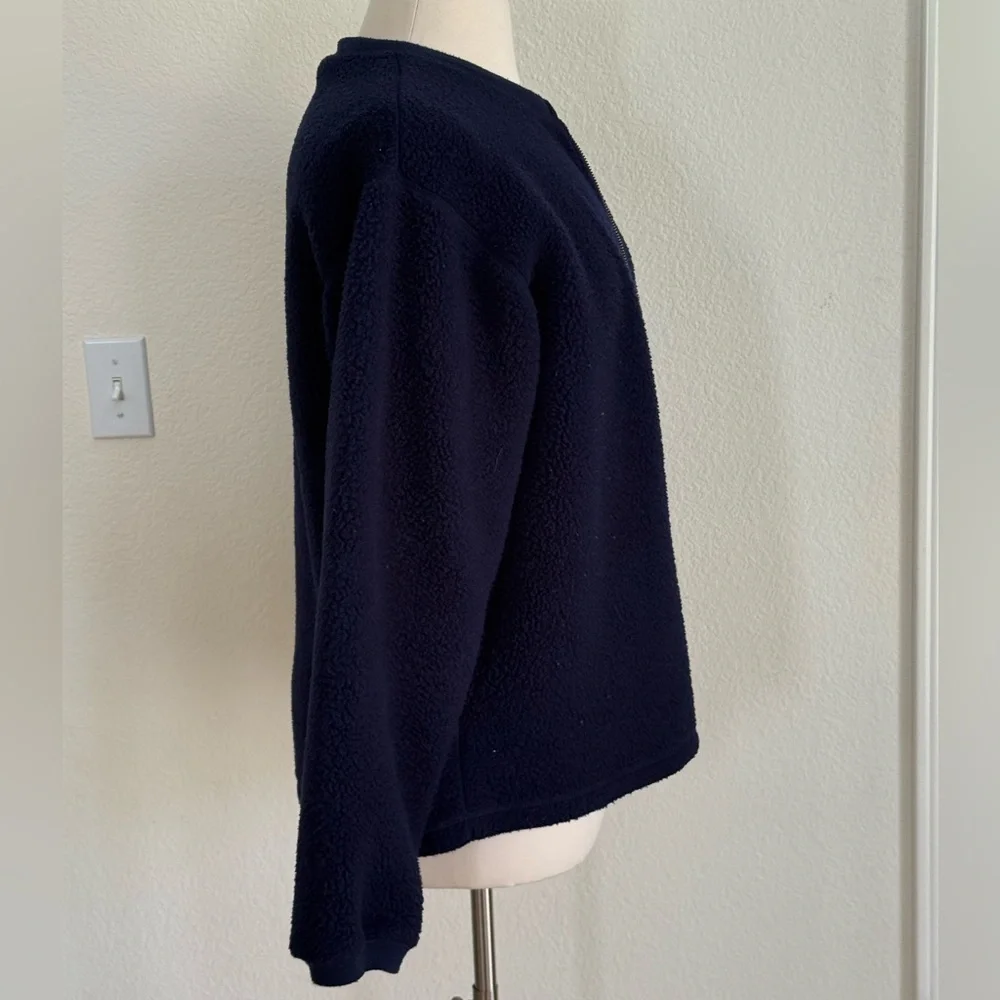 Columbia Dark Blue Fleece Jacket - Picture 4 of 8